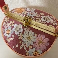 和装　刺繍　バッグの画像