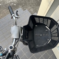 子供自転車　補助輪ヘルメット付きの画像