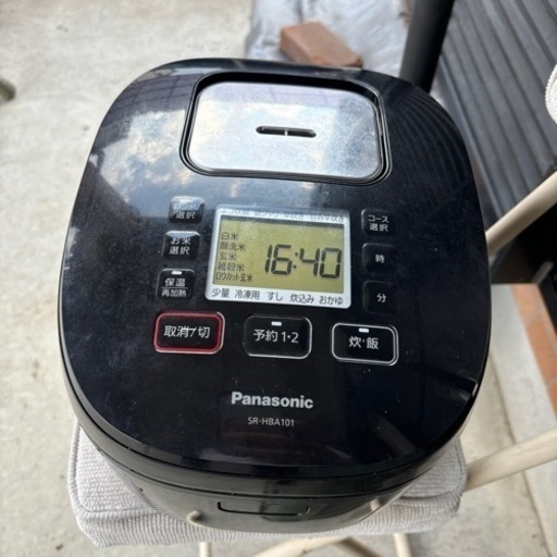 パナソニックIHジャー炊飯器　SR-HBA101