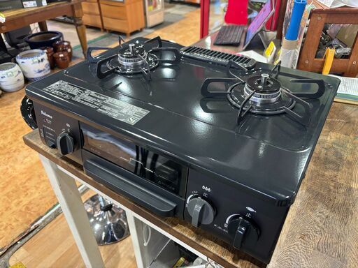 ✨安心の動作保証付✨パロマ　2017年製　LPガス用/ガステーブル　IC-N36B-R【愛市IFC050431-104】
