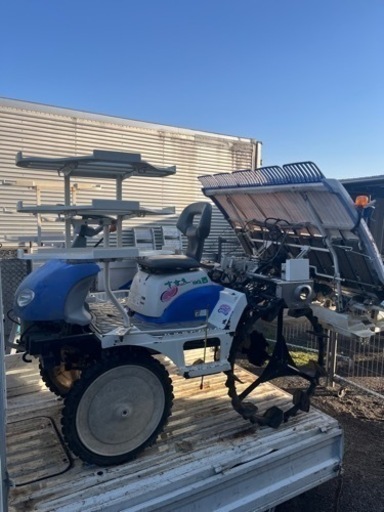 引取限定 イセキ 5条植え 田植機 PQ5 さなえ 田植え機 中古品