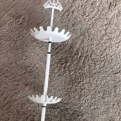 アクセサリースタンド 白  インテリアの画像