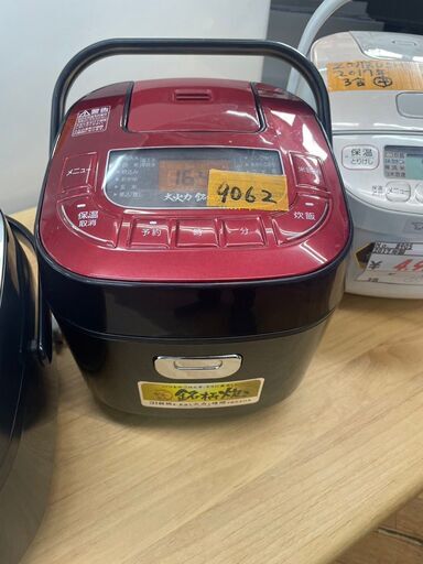 リサイクルショップどりーむ鹿大前店　No9062 炊飯器　アイリスオーヤマ　3合炊き　2018年製