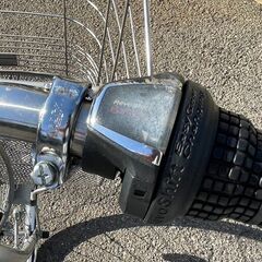 TRADLINE  トラッドライン　26インチ自転車　6段変速付き　シルバーの画像
