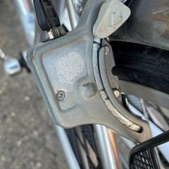 TRADLINE  トラッドライン　26インチ自転車　6段変速付き　シルバーの画像