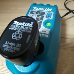 マキタ DC10WA+BL7010 makita 充電器 + バ...