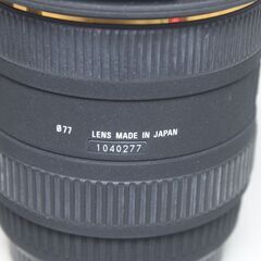 SIGMA/10-20mm F4-5.6 EX DC HSM/Canon用/広角ズームレンズ ④