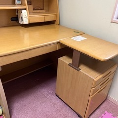 　決まりました　家具 テーブル 学習机の画像