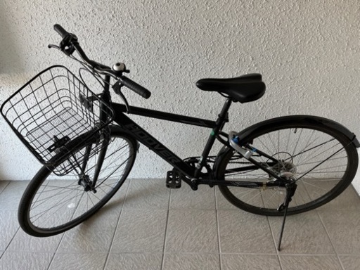 スポーツサイクル　自転車　27インチ　6段変速　オートライト