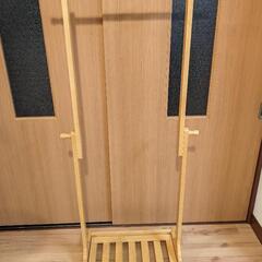 ■　木製ハンガーラック、山梨県甲斐市