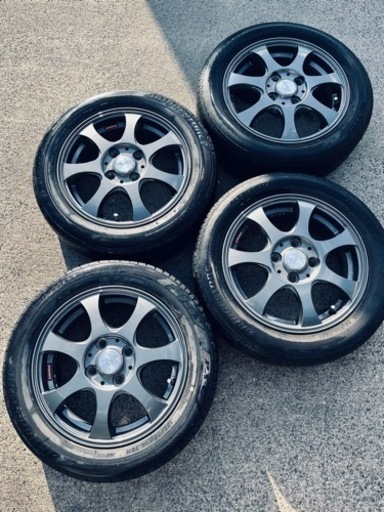 ZACK JP-107  タイヤセット　155/65 R14 