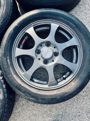 ZACK JP-107  タイヤセット　155/65 R14