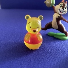 チップ クマのプーさん ドナルドダック フィギュアの画像
