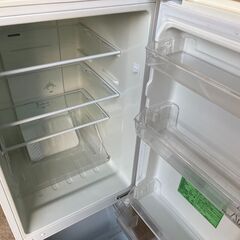 少し大きめな単身者向け2ドア冷蔵庫 156L ヤマダ電機 YRZ-F15E1 2018年製 中古動作品 クリーニング済みの画像