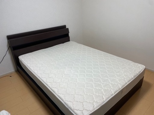 【決まりました】家具　ベッド　マットレス　ダブルベッド