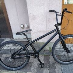 24吋 BMX シングル/マットブラック