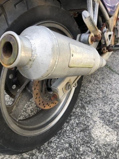 カワサキ　希少レア！バリオスダイシンレーシング製アルミマフラー