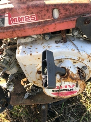 三菱 MM25 マイミニ 耕運機 レストアベース