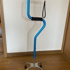 4点杖　ブルー　の画像