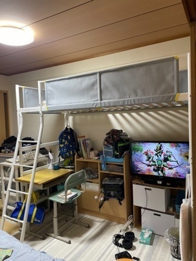 家具 ベッド ロフトベッド