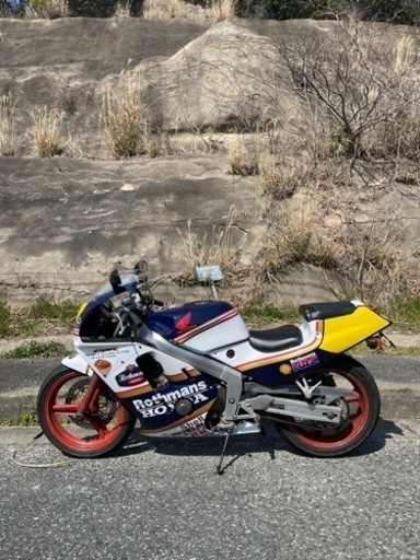 CBR250R MC19 旧ロスマンズカウル（紺白）