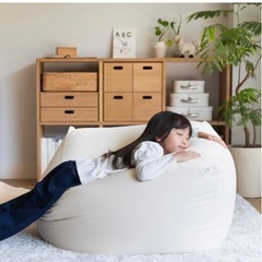 ★新品/未使用★MUJI 無印良品　体にフィットするソファ本体⚫︎箱入り⚫︎65×65×43