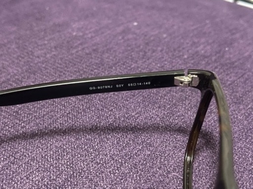 GUCCI メガネ レンズなし