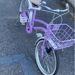 【値下げ・手渡し】2021年製 自転車 18インチ ピンク 屋内保管 三郷・松戸 値下げ・手渡し】2021年製 自転車 18インチ ピンク 屋内保管