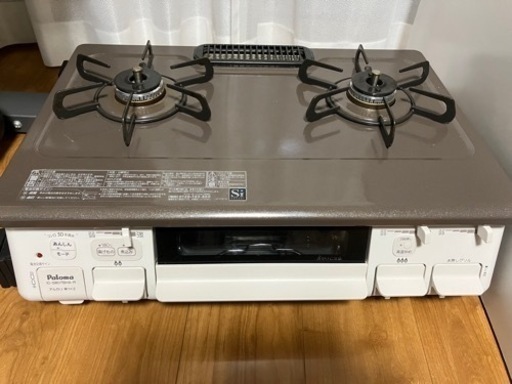 パロマ LPガステーブル 2016年製 右強火 PA-N39P-R ボタン式