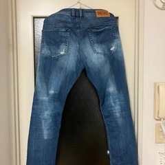 ディーゼル　ダメージデニムパンツの画像