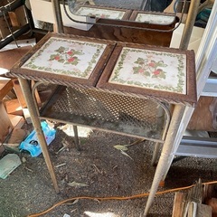 近江八幡市より、レトロな鏡、アンティーク品、西洋骨董品の画像