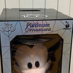 ディズニープラチナオーナメントくじ2023ラストワン賞ミッキーぬいぐるみの画像