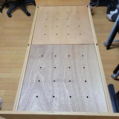 【無料にしました】無印良品　木製ベッド