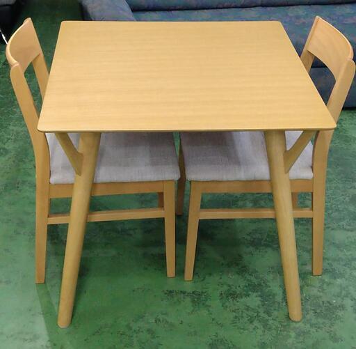 NITORI ニトリ ダイニング3点セット DT FILLN 80 80×80×70