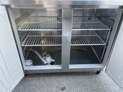 ■中古品 ホシザキ台下冷蔵庫 RT-120SNF-E 2017年 1200x600x800mm 業務用テーブル形冷蔵庫 動作問題なし■ □中古品 ホシザキ台下冷蔵庫 RT-120SNF-E 2017年 1200x600x800mm 業務