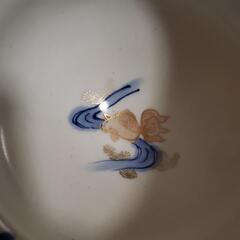 骨董　金魚杯洗　明治～大正の画像