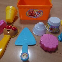 アンパンマンお砂場セットの画像