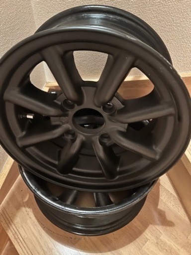 値下げしました。ワタナベホイール　
旧車ホイール