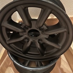 値下げしました。ワタナベホイール　
旧車ホイールの画像