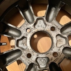 値下げしました。ワタナベホイール　
旧車ホイールの画像