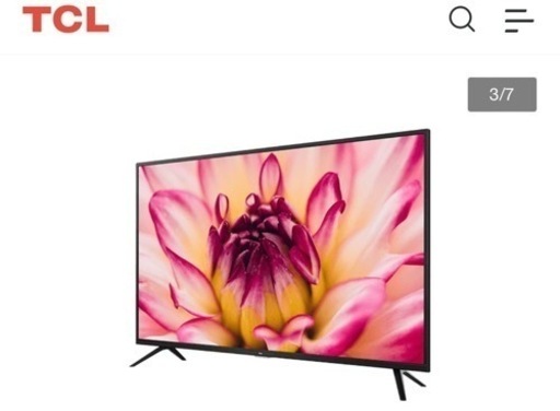 値下げ【TCL】32型スマート液晶テレビ