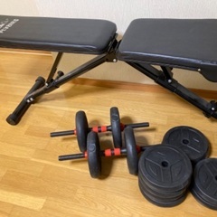 FLYBIRD 筋肉トレーニング 可変式フラットベンチ 筋トレ ...