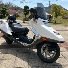 フュージョン　純正パーツ戻し　走行27000キロ　前輪新品