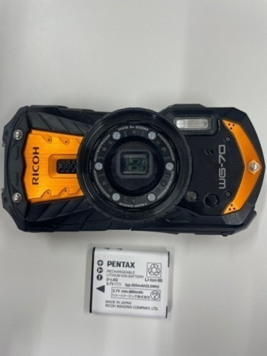 RICOH WG-70 オレンジ
