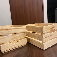 お渡し決定　IKEA 収納ボックス　2こセット