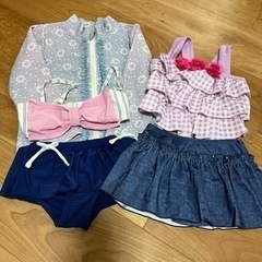 100-110春夏子供服♡浴衣♡水着32点まとめ売り　の画像
