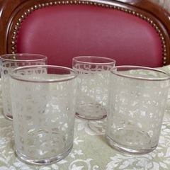 ⭐︎coach(コーチ)総柄グラス４個セット
