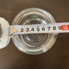 【３個セット】レトロガラス瓶　保存容器の画像