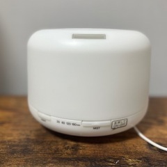 【無印良品】超音波アロマディフューザー　ライト付き！の画像