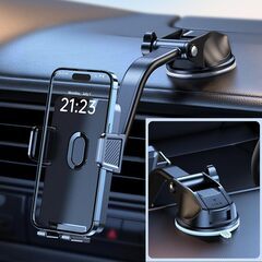 【新品・未使用】車載スマホホルダー（ブラック）